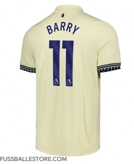 Günstige Everton Thierno Barry #11 Auswärtstrikot 2025-26 Kurzarm